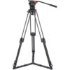Teris TS100CF Fluid Head & Tripod Kit (Carbon Fiber)