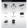 Teris TS120AL Fluid Head & Tripod Kit (Aluminum)