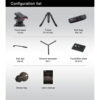 Teris TS100AL Fluid Head & Tripod Kit (Aluminum)