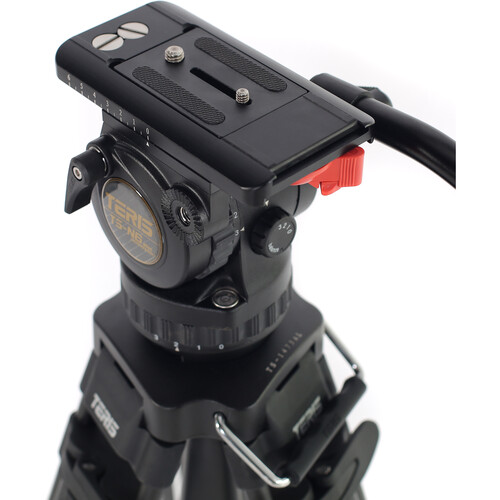Teris TSN6AL Plus Aluminum Tripod and Fluid Head System