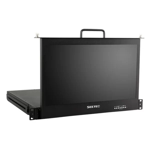 SEETEC SC173-HSD-56 17.3 Inch 1920x1080 1RU Pull Out Rackmount Monitor HDMI SDI In Out