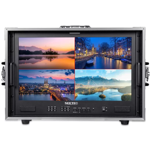 SEETEC ATEM215S-CO 21.5 Inch 1920x1080 Carry On Director Monitor LUT Waveform HDMI 4 SDI In Out