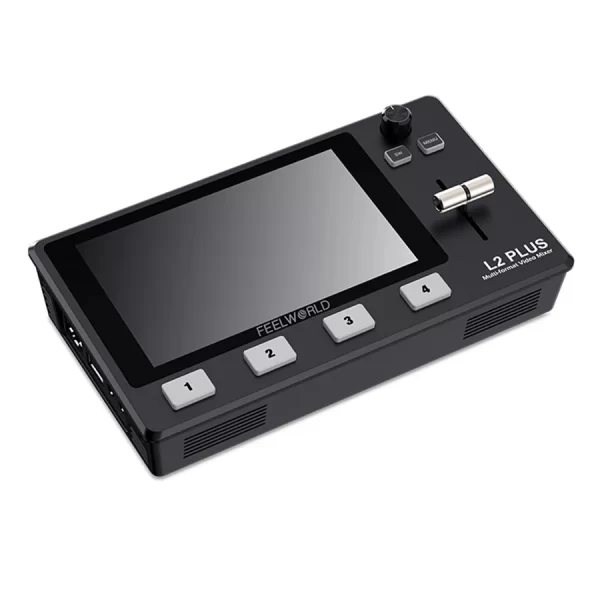 FEELWORLD L2 PLUS Multi Camera Video Mixer Switcher 5.5" Touch PTZ Control Chroma Key live streaming