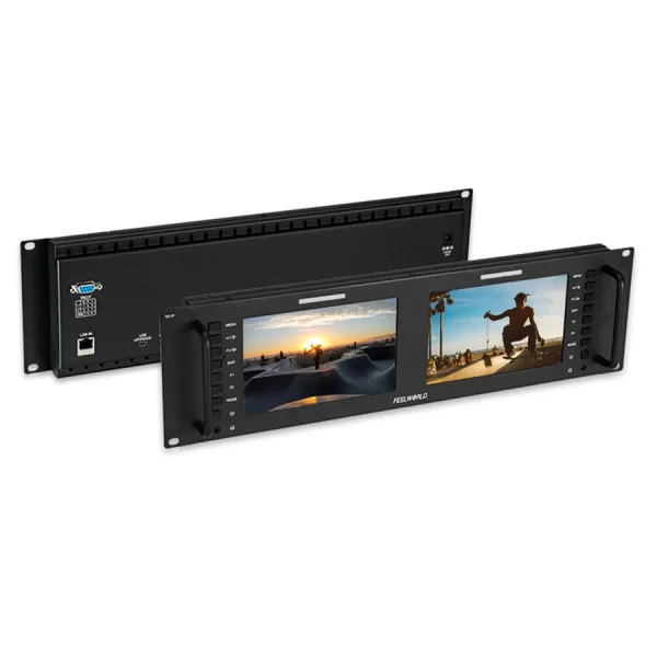 FEELWORLD D71 PLUS 7 Inch 3RU HDMI SDI Rack Mount Monitor With Waveform and LUT