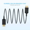 FEELWORLD Ultra Thin 4K HDMI Cable 100cm 2.5mm Slim HDMI 2.0 Cable, Support High Speed 4K@60Hz 2160p 1080p 18gbps 3D HDR for Camera, Camcorder