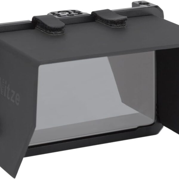 Nitze Monitor Cage Kit for Feelworld F6 PLUSX / F6 Plus / F5 PRO / F5 Prox with HDMI Cable Clamp and Sunhood - JT-F05B