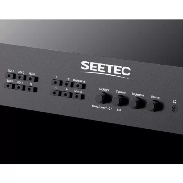 SEETEC ATEM215S-CO 21.5 Inch 1920x1080 Carry On Director Monitor LUT Waveform HDMI 4 SDI In Out