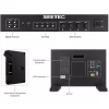 SEETEC FS173-S4K 17.3 Inch 1920x1080 Broadcast Director Monitor UMD Text Tally Display SDI HDMI