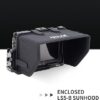 Nitze Cage Kit for Blackmagic Video Assist 5" 12G / 3G, with Sunhood, HDMI and USB-C Cable Clamps - JT-B01B