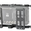 Nitze Universal Director’s Monitor Cage with Two Cheese Plates, Carbon Fiber Handles and Rods for Any Monitor up to 10" - JSQ-003