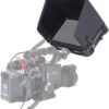 Nitze Monitor Cage for Atomos Shogun 7" Monitor with PE14 HDMI Cable Clamp and Sunhood