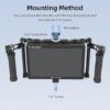 Nitze Director's Monitor Cage for Feelworld LUT11 / LUT11S / LUT11H - JSQ-005