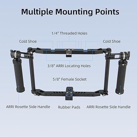 Nitze Director's Monitor Cage for Feelworld LUT11 / LUT11S / LUT11H - JSQ-005