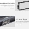 Nitze Monitor Cage for Atomos Shogun 7" Monitor with PE14 HDMI Cable Clamp and Sunhood