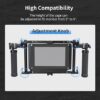 Nitze Director's Cage with Adjustable Handles for up to 9 Inch LCD Monitor - Universal JSQ-002