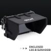 Nitze Cage for Feelworld LUT5 5.5" Monitor, with HDMI Cable Clamp and Sunhood - JT-F02B
