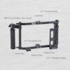 Nitze Director's Cage with Adjustable Handles for up to 9 Inch LCD Monitor - Universal JSQ-002