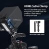 Nitze Monitor Cage Kit for Feelworld F6 PLUSX / F6 Plus / F5 PRO / F5 Prox with HDMI Cable Clamp and Sunhood - JT-F05B