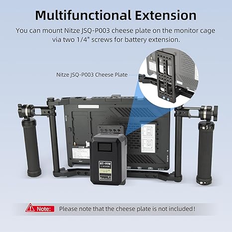 Nitze Director's Monitor Cage for Feelworld LUT11 / LUT11S / LUT11H - JSQ-005