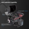Nitze Cage for Feelworld LUT6/ LUT6S/ LUT6E Monitor with Sunhood, HDMI Cable Clamp and Built-in NATO Rail - JTP2-LUT6S