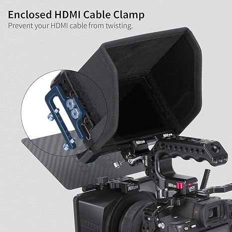 71upRSFCntL._AC_SX466_ Nitze Cage for Feelworld LUT5 5.5" Monitor, with HDMI Cable Clamp and Sunhood - JT-F02B
