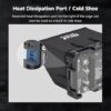 Nitze Cage for PortKeys BM5/BM5 III/BM5 III WR - 5.5" Monitor with Sunhood & HDMI Cable Clamp - JTP2-BM5