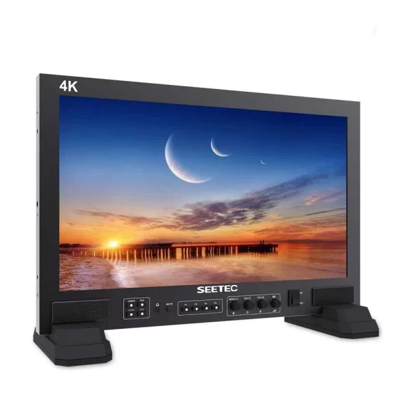 SEETEC FS173-S4K 17.3 Inch 1920x1080 Broadcast Director Monitor UMD Text Tally Display SDI HDMI