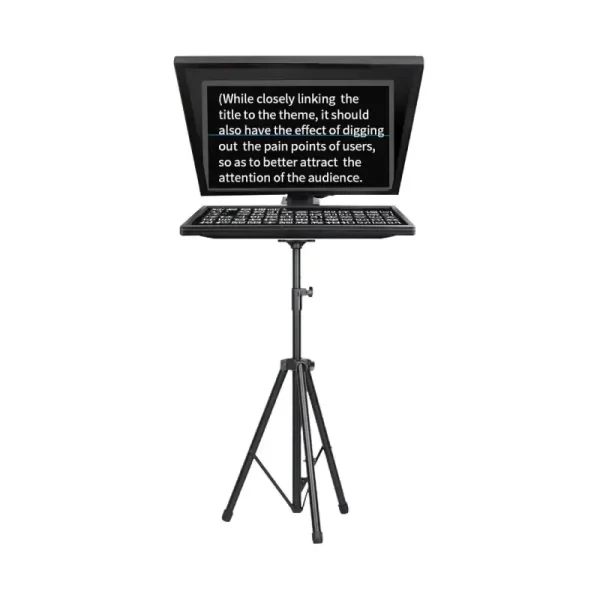 Desview T22 Teleprompter (Free Tripod Stand)