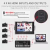 SEETEC ATEM156-CO 15.6 Inch Live Streaming Broadcast Director Monitor Carry-on with 4 HDMI Input Output